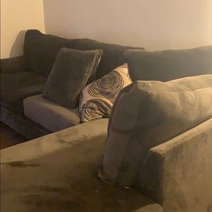 CHOCOLATE L-SECTIONAL